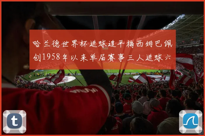 哈兰德世界杯进球追平梅西姆巴佩创1958年以来单届赛事三人进球六次新纪录